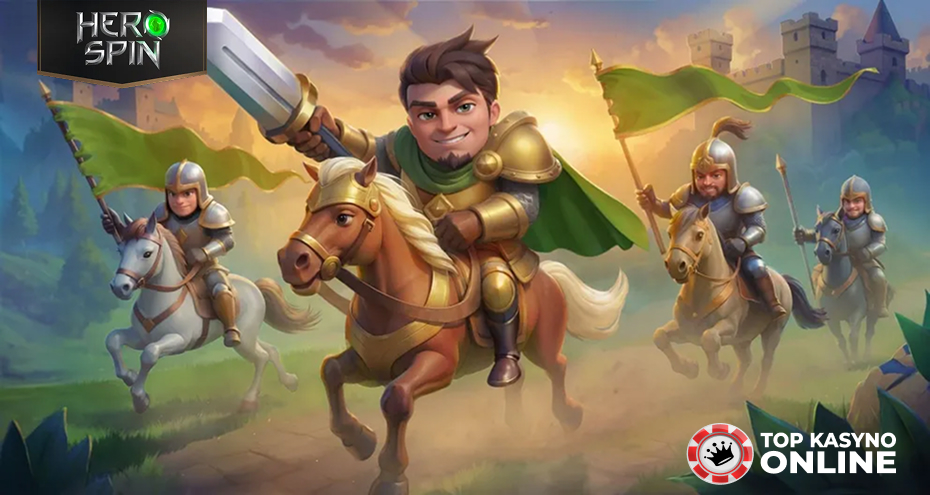 rycerz z mieczem kasyna Herospi rycerz z mieczem kasyna Herospin