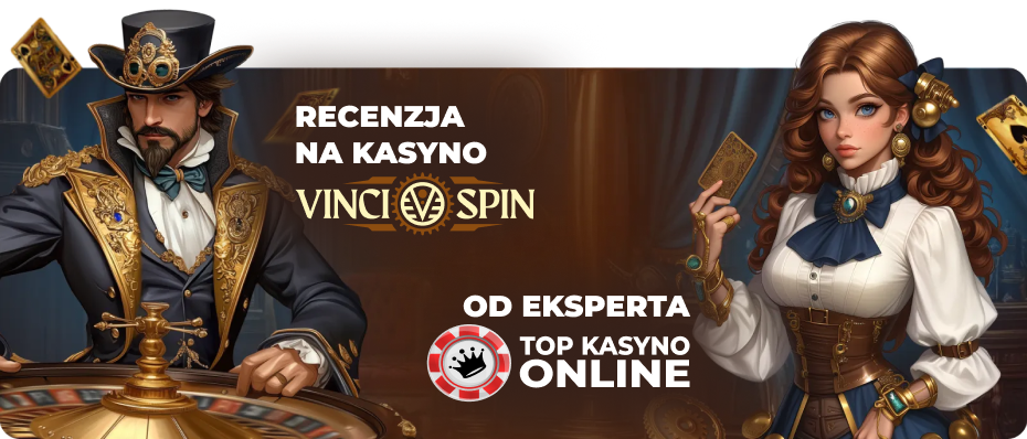 Recenzja kasyna online VinciSpin Recenzja kasyna online VinciSpin